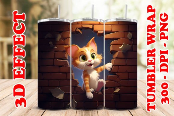 3D Cat Flower Tumbler 9: Mastering Digital Sublimation Design and Application