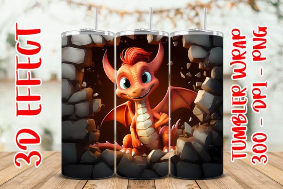 3D Cute Dragon Flower Tumbler 1: A Practical Guide to Digital Sublimation Success