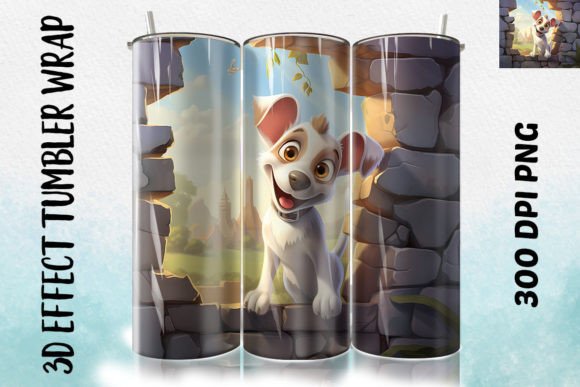 3D Dog Flower Tumbler 9: Creative Sublimation Guide