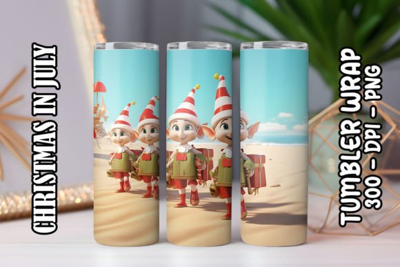 3D Elves Tumbler 7: A Comprehensive Guide to the Digital Sublimation Wrap