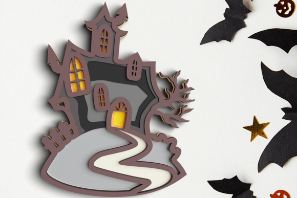 3D Halloween Pumpkin SVG DXF Bundle
