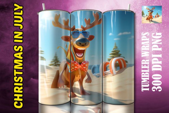 3D Reindeer Tumbler 7: A Guide to Digital Sublimation Design