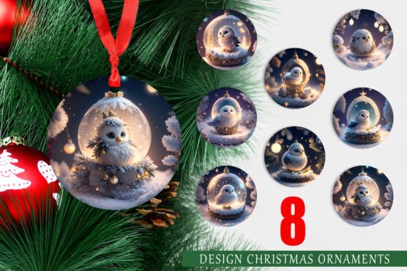 Christmas Ornament 3D Baby Bird: Integrating High-Resolution PNG Assets into Holiday Production Workflows