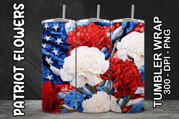 Elevating Drinkware Design with the 3D White Carnations Flower Tumbler Aesthetic