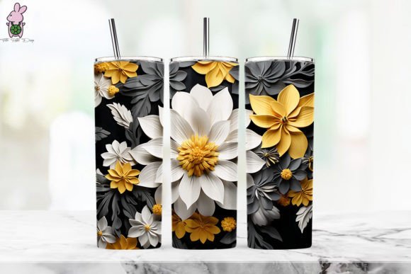 Elevating Sublimation Design: The Strategic Value of 3D Mythical Flowers Background Assets