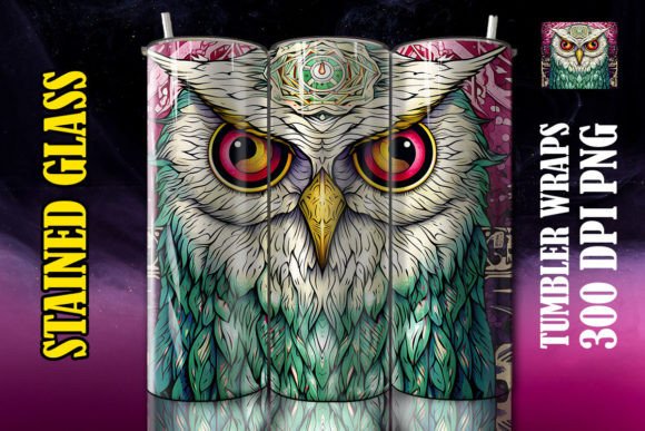 Mastering Sublimation Design with the 3D Snowy Owl Mystical Tumbler 2 Aesthetic