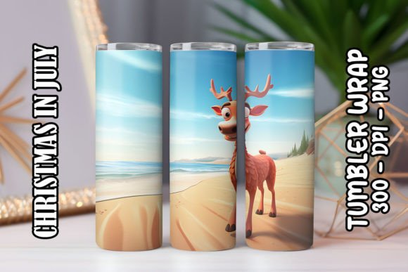 Mastering the 3D Reindeer Tumbler 11 Wrap: A Complete Guide to Digital Sublimation Design