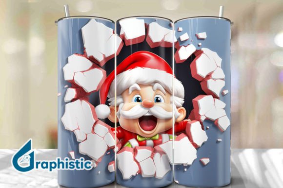 Santa 3D Smash Wall Art Background 13: A Comprehensive Guide to Digital Holiday Assets